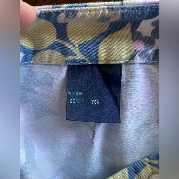 Boden Cotton Floral Shorts Size 14 Chic & Comfy Summer Essential - Picture 9 of 10